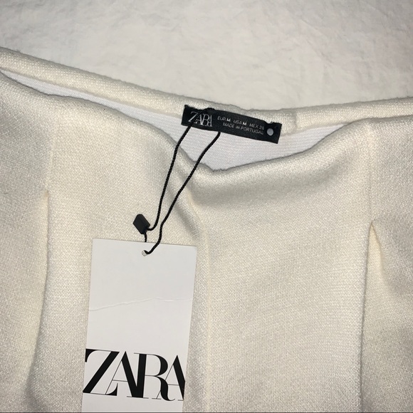 Zara cream knit pants - Picture 11 of 12